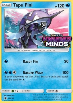 Tapu Fini SM Black Star Promos #203/248