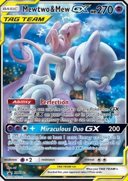 Mewtwo & Mew GX SM Black Star Promos #191/248