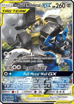 Lucario & Melmetal GX SM Black Star Promos #192/248