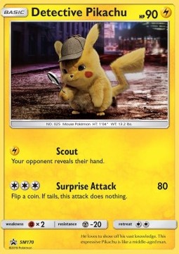 Detective Pikachu SM Black Star Promos #170/248