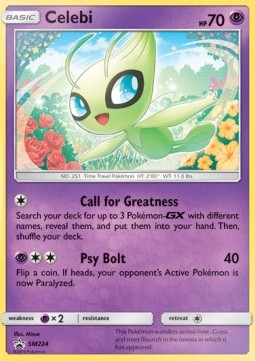 Celebi - SM Black Star Promos #224/248