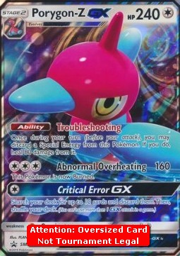 Porygon-Z GX SM Black Star Promos #216/248