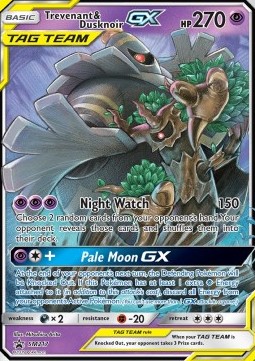 Trevenant & Dusknoir GX SM Black Star Promos #217/248