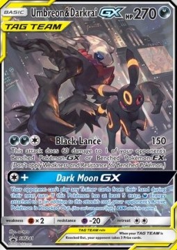 Umbreon & Darkrai GX SM Black Star Promos #241/248