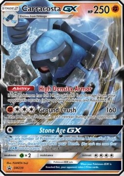 Carracosta GX SM Black Star Promos #239/248