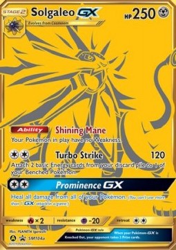 Solgaleo GX SM Black Star Promos #104/248
