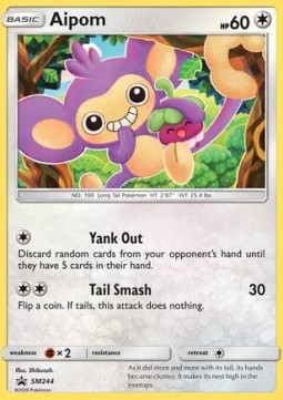 Aipom - SM Black Star Promos #244/248