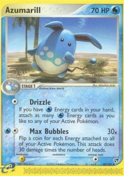 Azumarill - EX Sandstorm #30