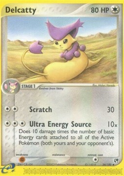 Delcatty - EX Sandstorm #34
