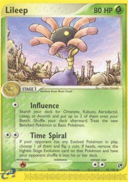 Lileep - EX Sandstorm #42