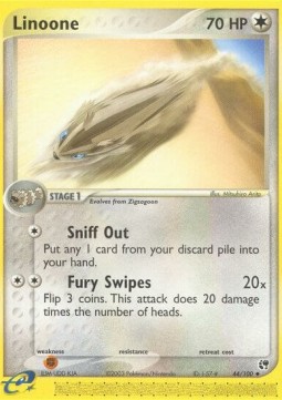 Linoone - EX Sandstorm #44