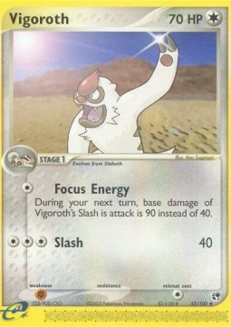 Vigoroth - EX Sandstorm #52