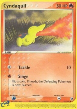 Cyndaquil - EX Sandstorm #59