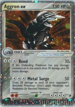 Aggron ex - EX Sandstorm #95