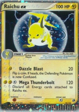 Raichu ex - EX Sandstorm #98