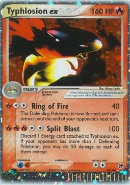Typhlosion ex - EX Sandstorm #99