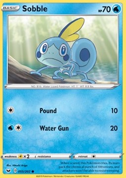 Sobble - Sword & Shield #55