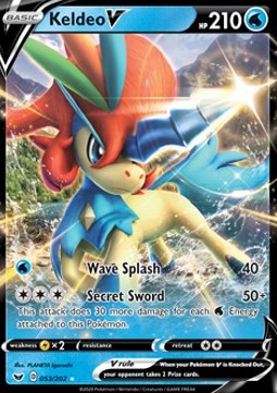 Keldeo V - Sword & Shield #53