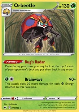 Orbeetle - Sword & Shield #19