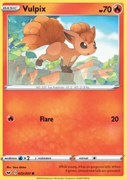 Vulpix - Sword & Shield #22