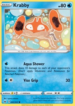 Krabby - Sword & Shield #42