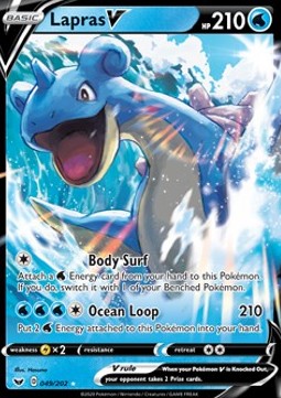 Lapras V - Sword & Shield #49