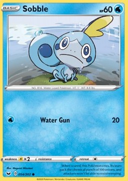Sobble - Sword & Shield #54