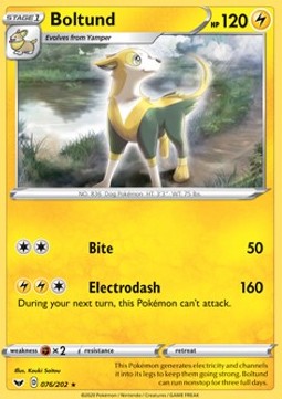Boltund - Sword & Shield #76