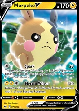 Morpeko V - Sword & Shield #79