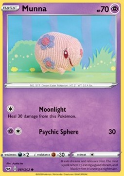 Munna - Sword & Shield #87