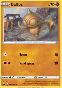 Baltoy - Sword & Shield #101