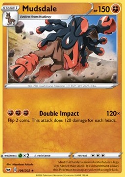Mudsdale - Sword & Shield #106