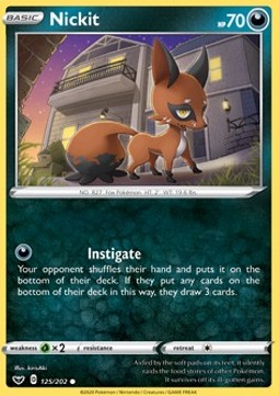 Nickit - Sword & Shield #125