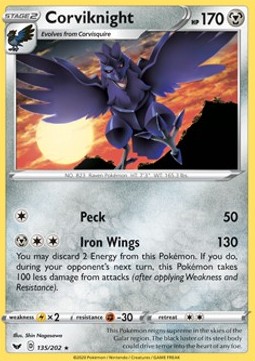 Corviknight - Sword & Shield #135