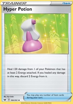 Hyper Potion Sword & Shield #166