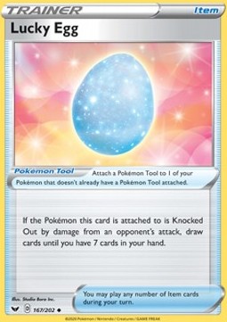 Lucky Egg Sword & Shield #167