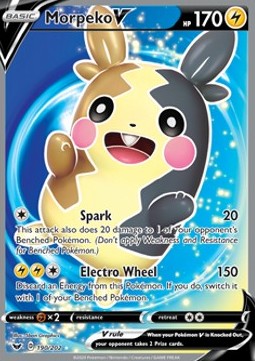 Morpeko V - Sword & Shield #190