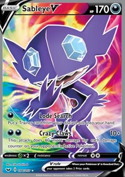 Sableye V - Sword & Shield #194