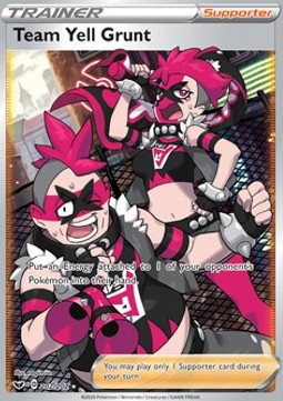 Team Yell Grunt Sword &amp; Shield #202