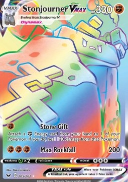 Stonjourner VMAX - Sword & Shield #205