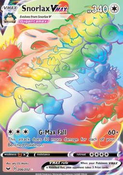 Snorlax VMAX - Sword & Shield #206