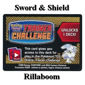 Online Code Card (Theme Deck) Sword &amp; Shield #