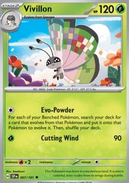 Vivillon - Surging Sparks #007/191