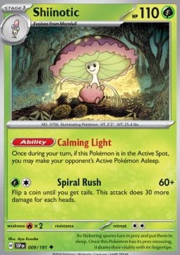 Shiinotic - Surging Sparks #009/191