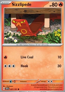 Sizzlipede - Surging Sparks #027/191
