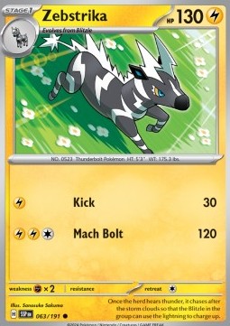 Zebstrika - Surging Sparks #063/191