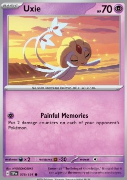 Uxie - Surging Sparks #078/191