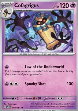 Cofagrigus - Surging Sparks #083/191