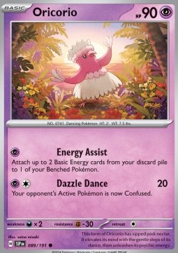 Oricorio - Surging Sparks #089/191