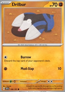 Drilbur - Surging Sparks #108/191